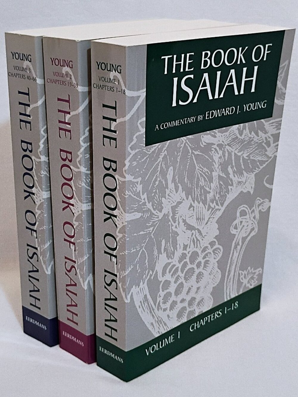 The Book of Isaiah by Edward J. Young 3 Volume Set Bible Commentary NEW
